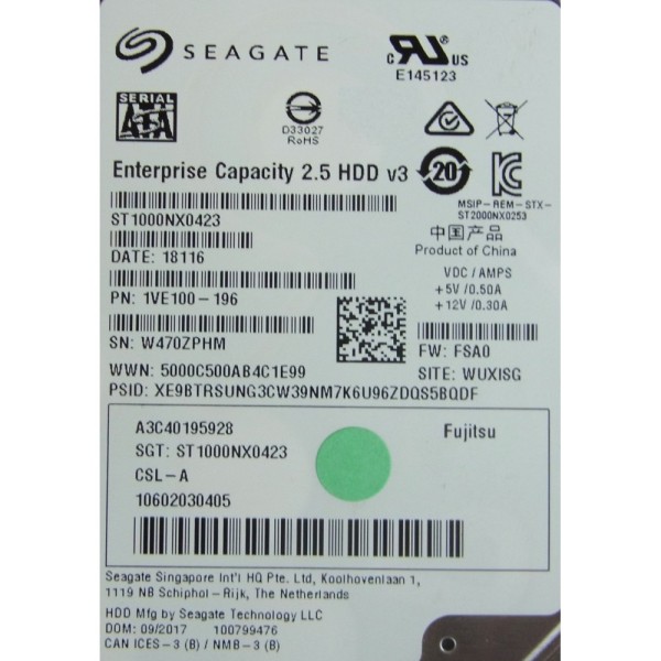 Used disk drive FUJITSU A3C40195928 serveur-occasion.com