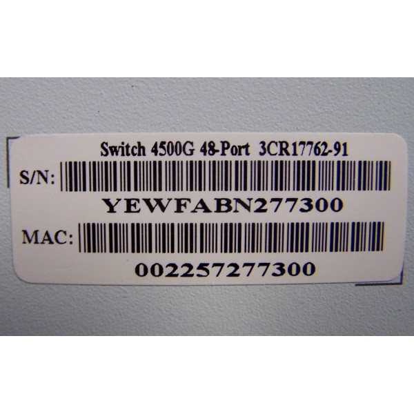 Used network module 3CR17762-91 3COM serveur-occasion.com