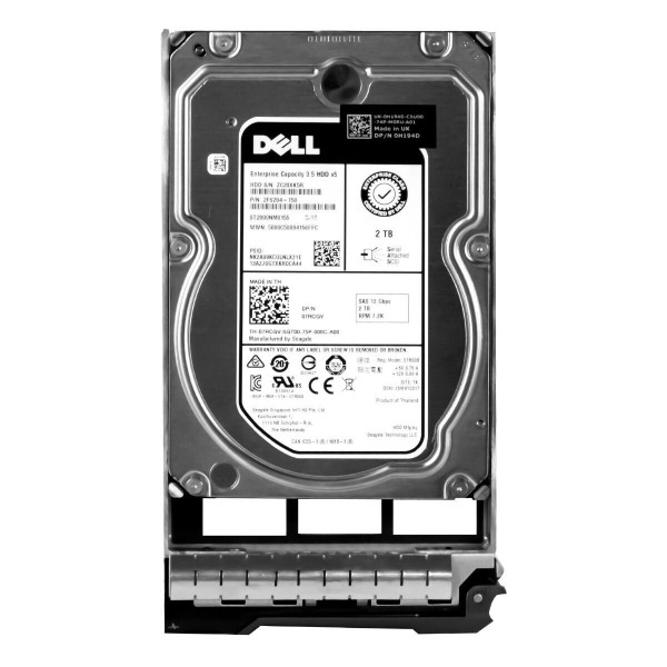 Disque Dur DELL SAS 3.5 7200 Rpm 2000 Gb 7RCGV