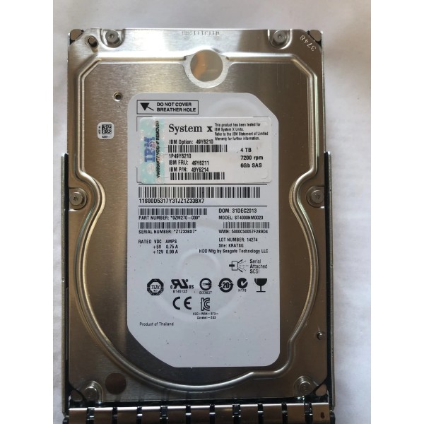 Used disk drive LENOVO 49Y6214 serveur-occasion.com