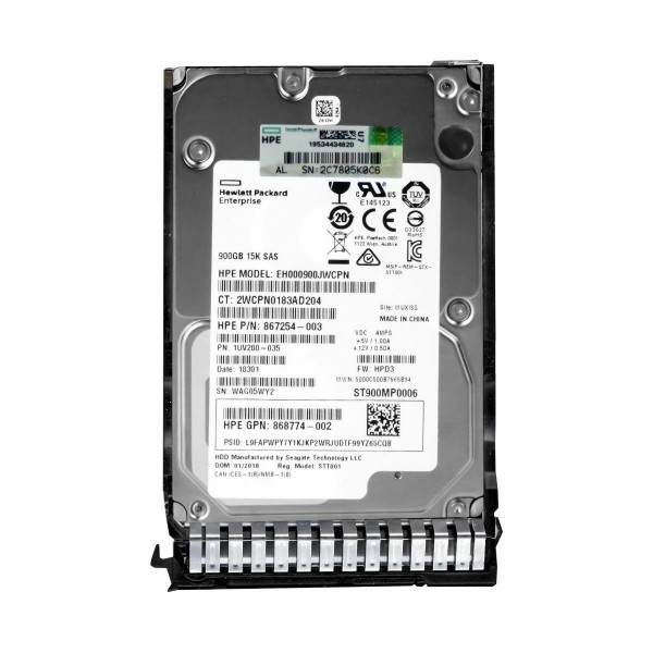 Used disk drive HP EH000900JWCPN serveur-occasion.com