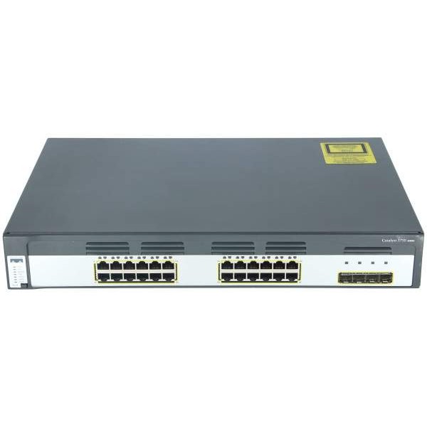 Used Switch WS-C3750G-24TS-E CISCO serveur-occasion.com