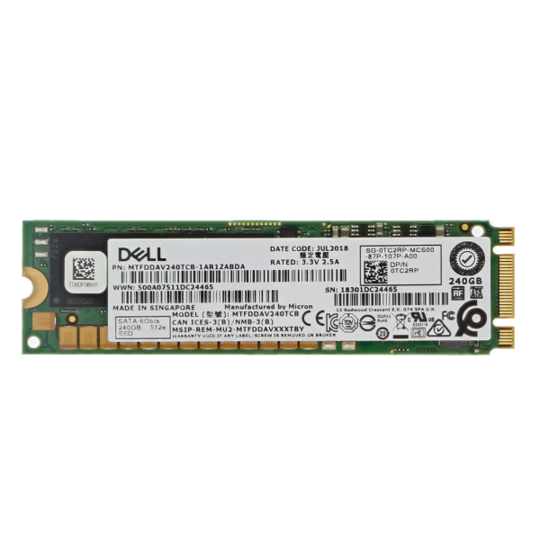 Disque dur d'occasion DELL TC2RP serveur-occasion.com