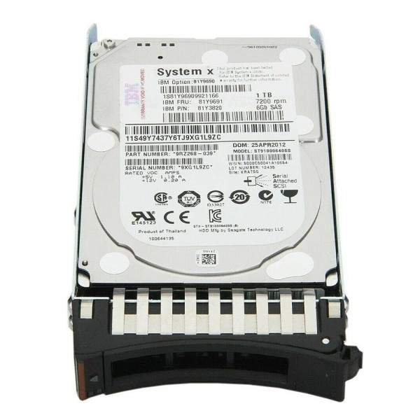 Used disk drive IBM 81Y9690 serveur-occasion.com