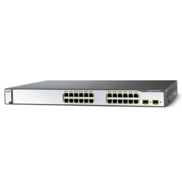 Switch d'occasion WS-C3750-24PS-S CISCO serveur-occasion.com