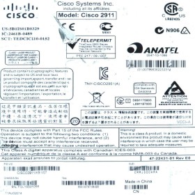 Used Router CISCO2911/K9 CISCO serveur-occasion.com