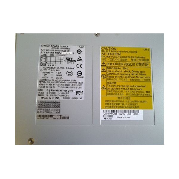 Alimentation pour Dell AX4 Ref : KW255