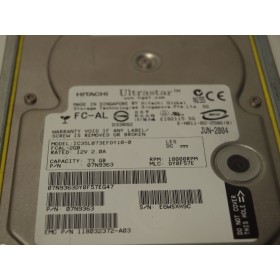 Disque Dur Emc Fibre 3.5 10Krpm 72 Gb : 7N9363