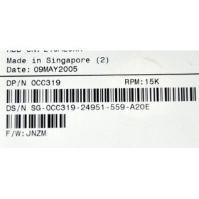0CC319 Hard Drive DELL