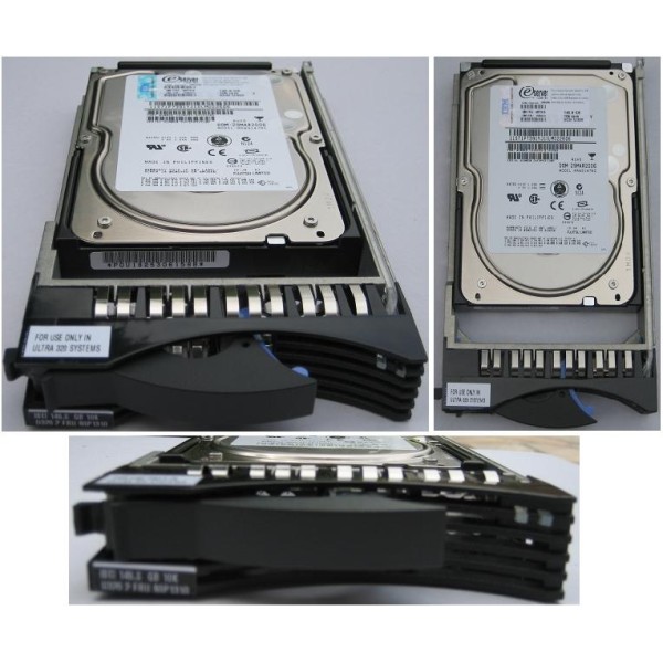 Hard Drive IBM 90P1310 SCSI 3.5" 146 Gigas 10 Krpm