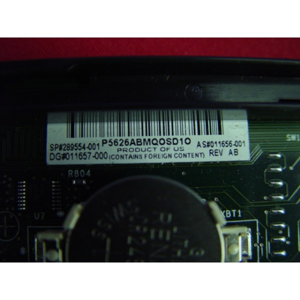 Placa Madre HP 289554-001 para Proliant DL380 G3