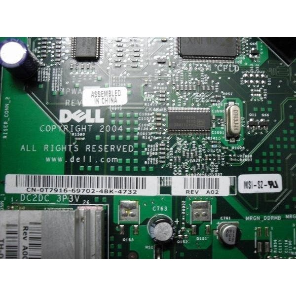 Motherboard DELL 0T7916 for Poweredge 2800