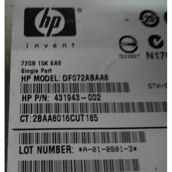 Used disk drive HP 431943-002 serveur-occasion.com