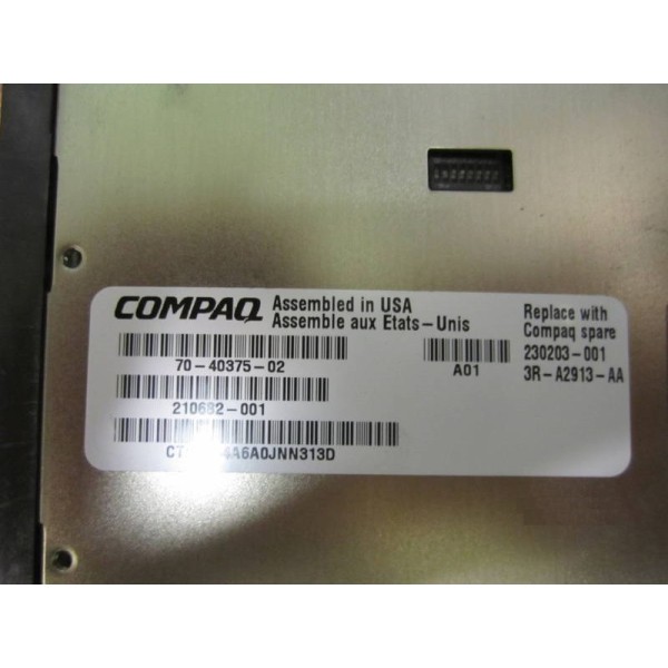 Tape Drive DDS4 HP 210682-001