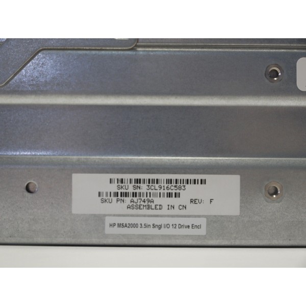 Used disk array HP AJ749A serveur-occasion.com