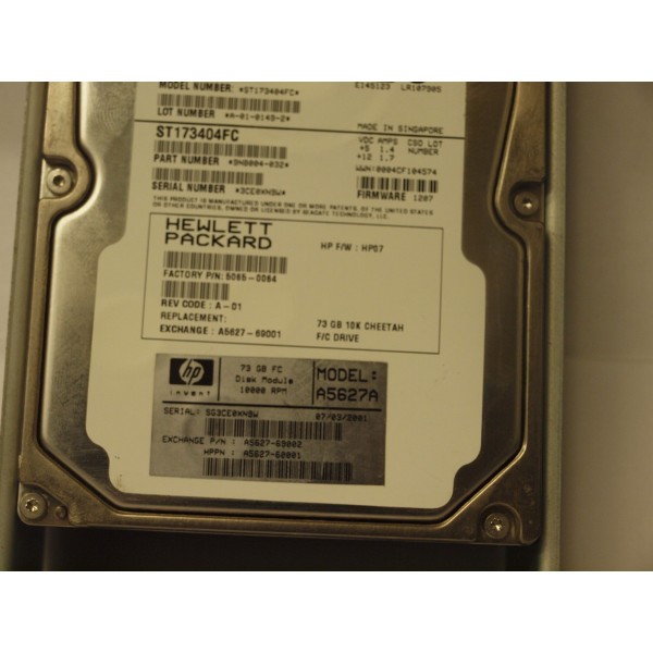 Used disk drive HP A5627A serveur-occasion.com