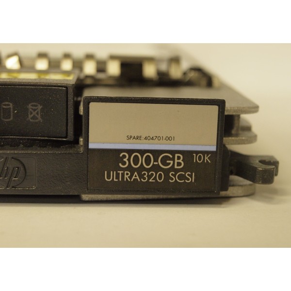 Disco Duro HP 404670-001 SCSI 3.5" 300 Gigas 10 Krpm