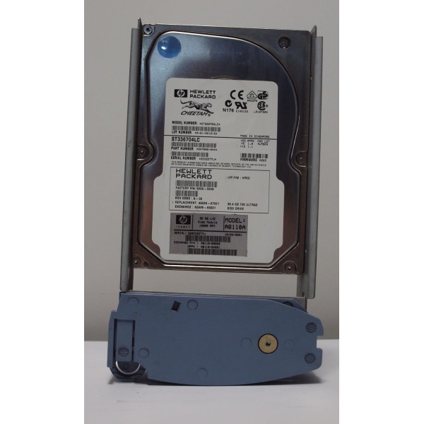 Disco Duro HP A6110A SCSI 3.5" 36 Gigas 10 Krpm