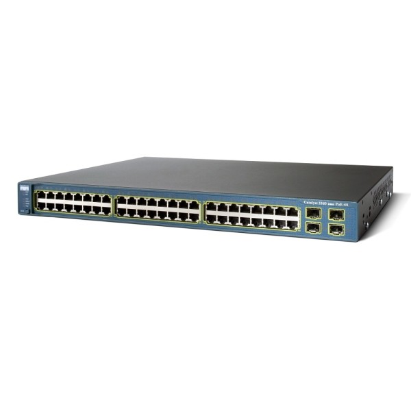 Switch CISCO WS-C3560-48PS-S 48 Ports 0 0