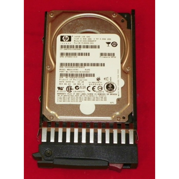 Used disk drive HP 518006-001 serveur-occasion.com