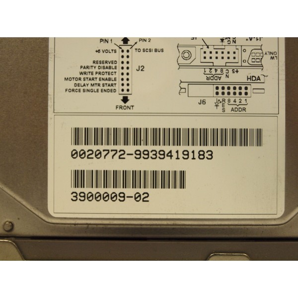 Hard Drive SUN 5403966 SCSI 3.5" 9 Gigas 10 Krpm
