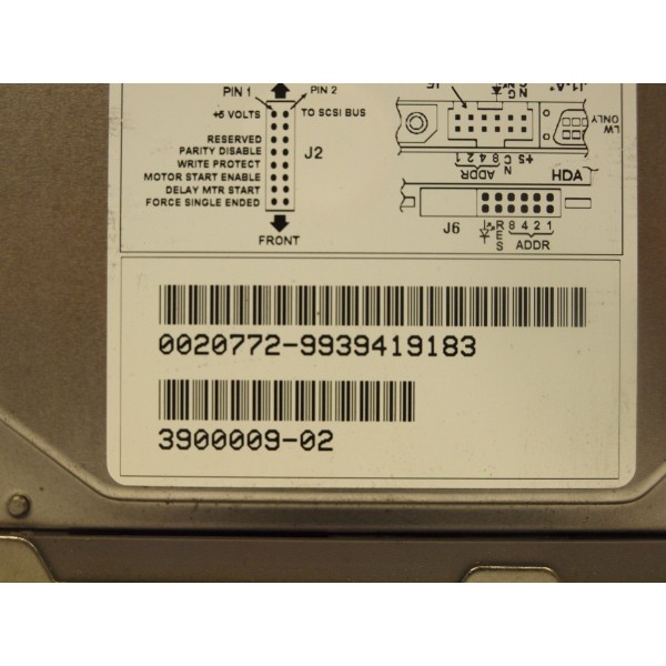 Disco Duro SUN 5403966 SCSI 3.5" 9 Gigas 10 Krpm