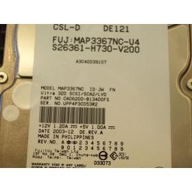 Used disk drive FUJITSU MAP3367NC serveur-occasion.com