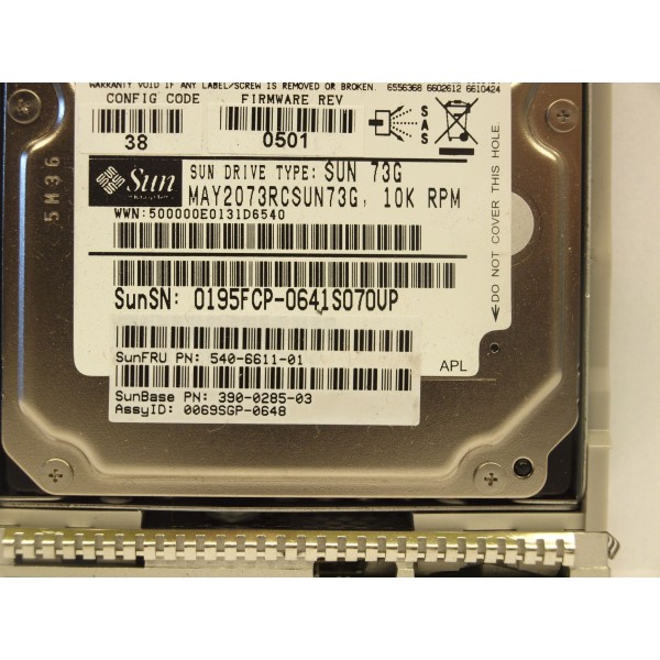 Used disk drive SUN 540-6611-01 serveur-occasion.com