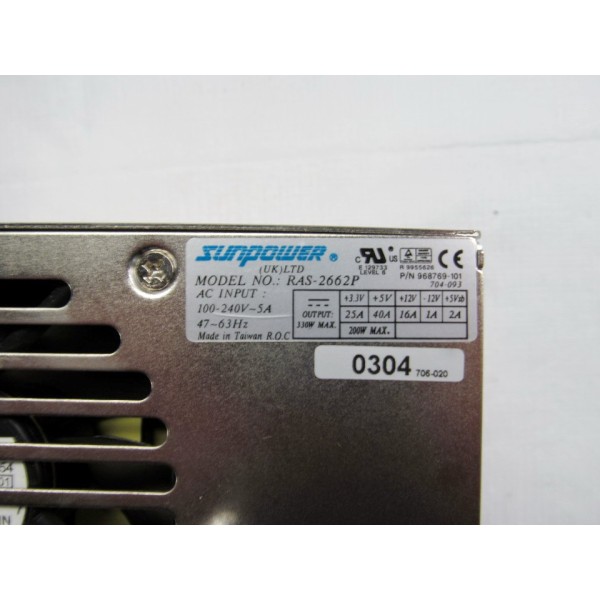 Fuente de Alimentacion de ocasion HP 231668-001 serveur-occasion.com