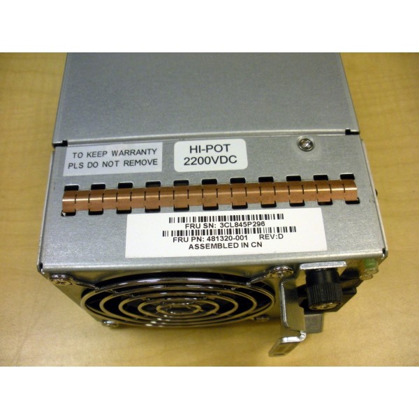 Used Power-Supply HP 481320-001 serveur-occasion.com