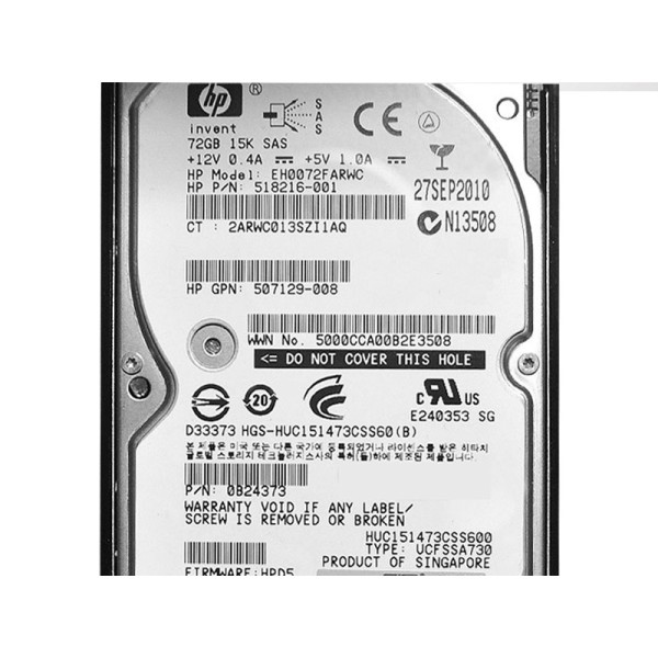 Used disk drive HP 518216-001 serveur-occasion.com
