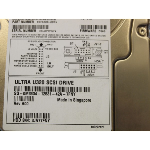 Used disk drive DELL 0M3634 serveur-occasion.com
