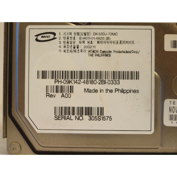 Disque Dur Dell SCSI 3.5 10Krpm 72 Gb 9K142