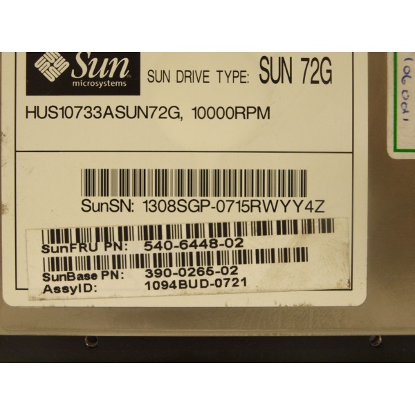 Used disk drive SUN 540-6448-02 serveur-occasion.com