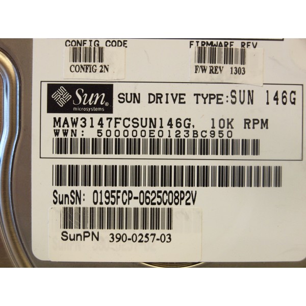 Used disk drive SUN 540-6605-01 serveur-occasion.com