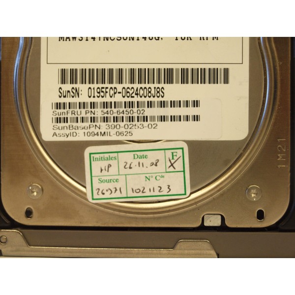 Used disk drive SUN 540-6602-01 serveur-occasion.com