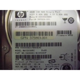 "HP 375863-001 36GB 2.5"" SAS HDD | Usado"