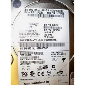 Disque Dur Ibm Fibre 3.5 10Krpm 146 Gb 24P3721