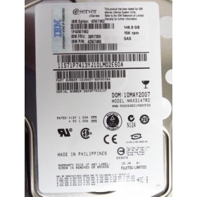 Disque Dur Ibm SAS 3.5 15Krpm 146 Gb 43W7488
