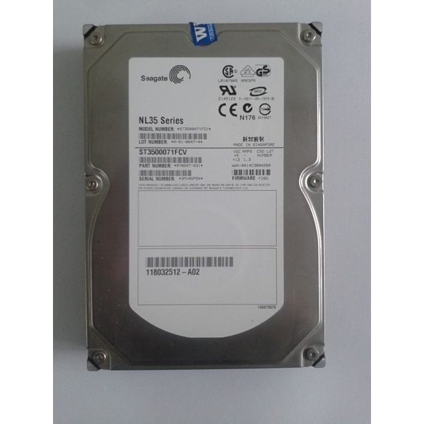 Disco Duro SEAGATE ST3500071FCV FIBRE 3.5" 500 Gigas 7200 Rpm