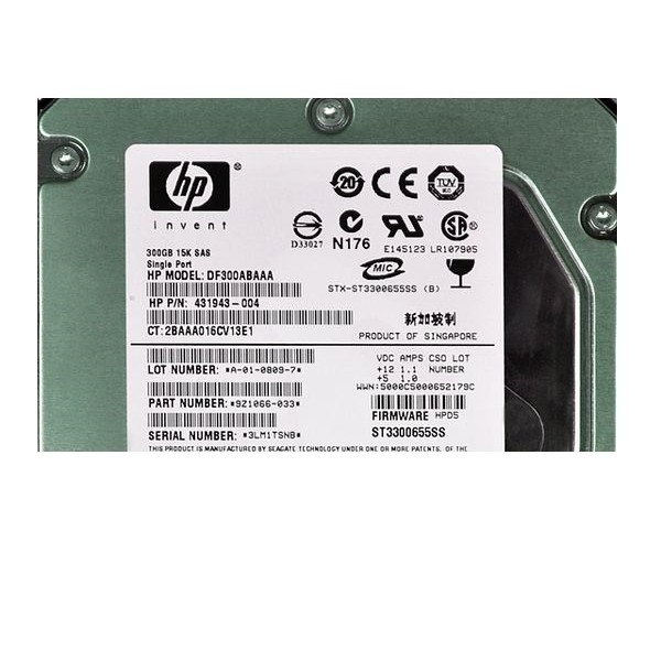 Disco duro de ocasion HP 431943-004 serveur-occasion.com