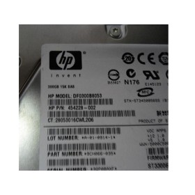 Disque Dur Hp SAS 3.5 15Krpm 300 Gb 454228-002