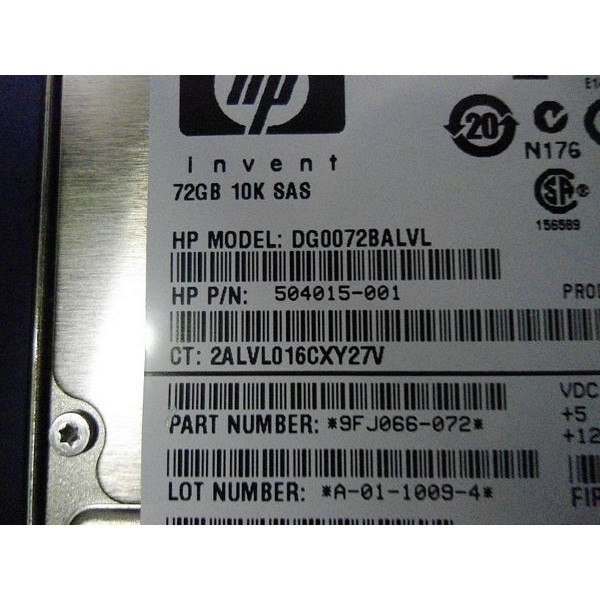 Used disk drive HP 504015-001 serveur-occasion.com